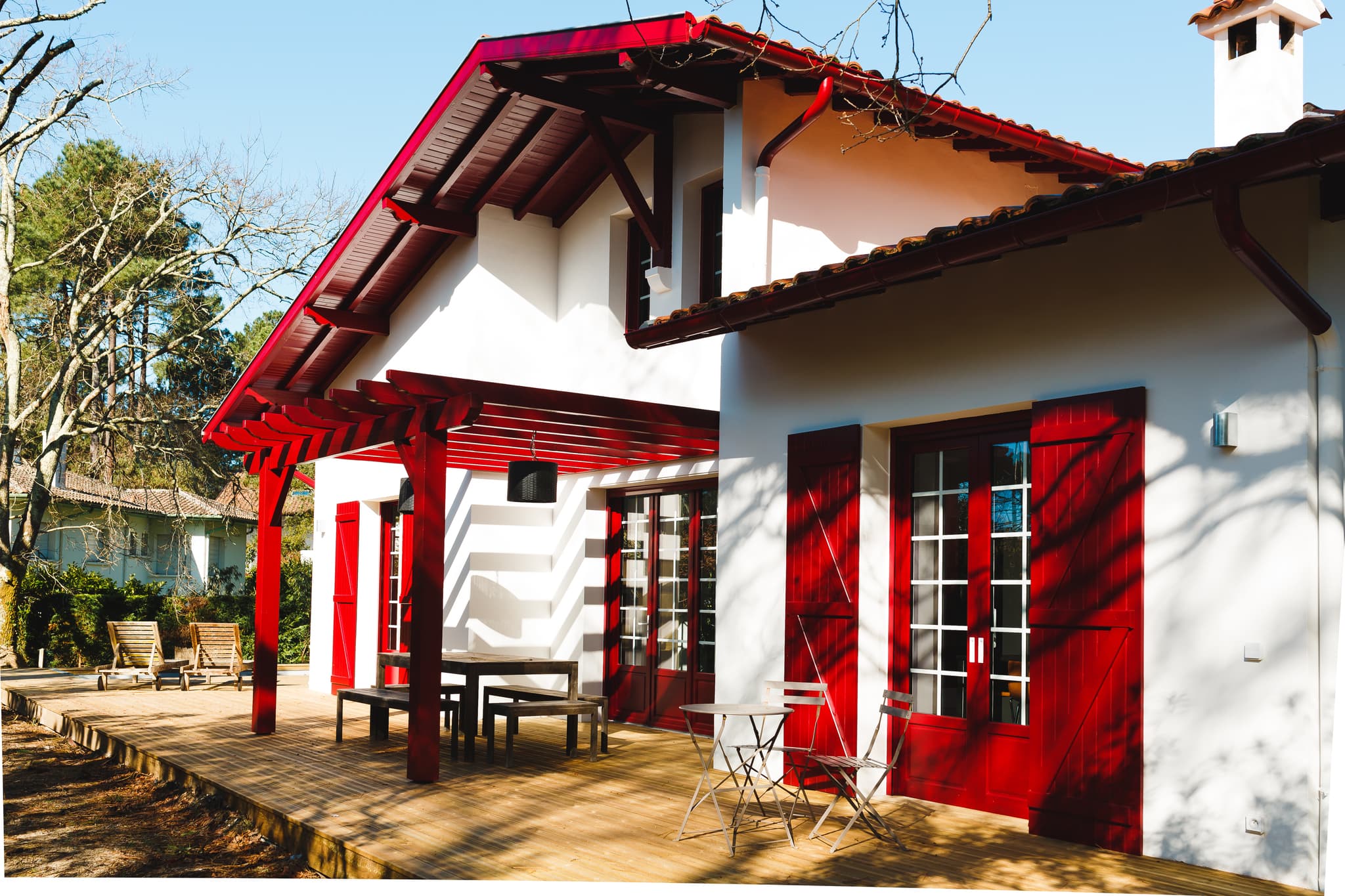 Rénovation d'une villa à Hossegor