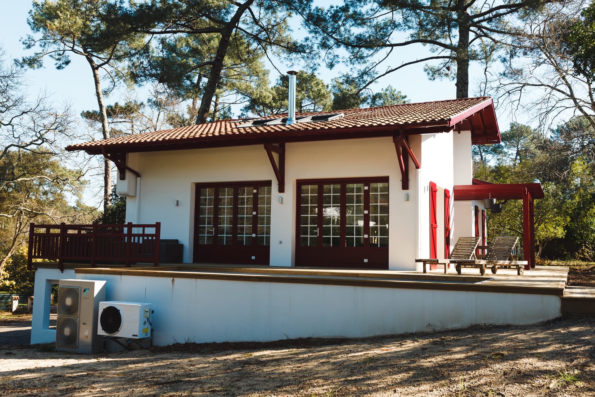 Rénovation d'une villa à Hossegor