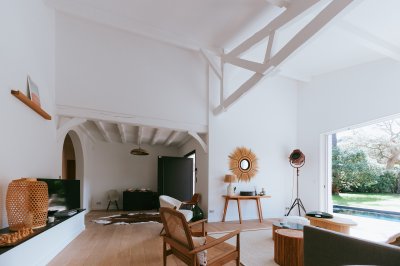 Surélévation d'une villa à Hossegor